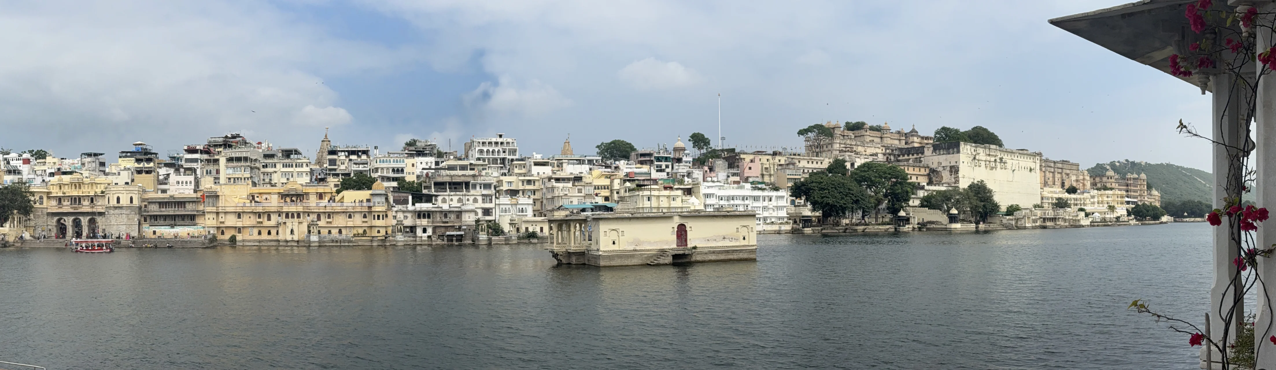 Udaipur across Lake Pichola